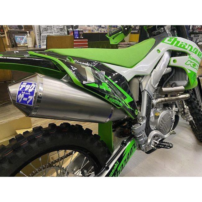 techserfu テックサーフ Super Moto MX (スーパーモト エムエックス) フルエキゾーストマフラー KX250 KAWASAKI カワサキ マフラー_2