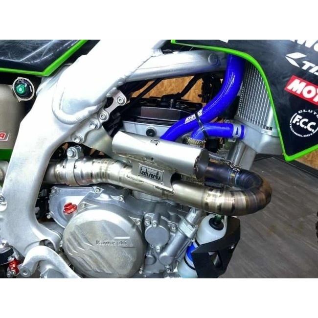 techserfu テックサーフ Super Moto MX (スーパーモト エムエックス) フルエキゾーストマフラー KX250 KAWASAKI カワサキ マフラー_4