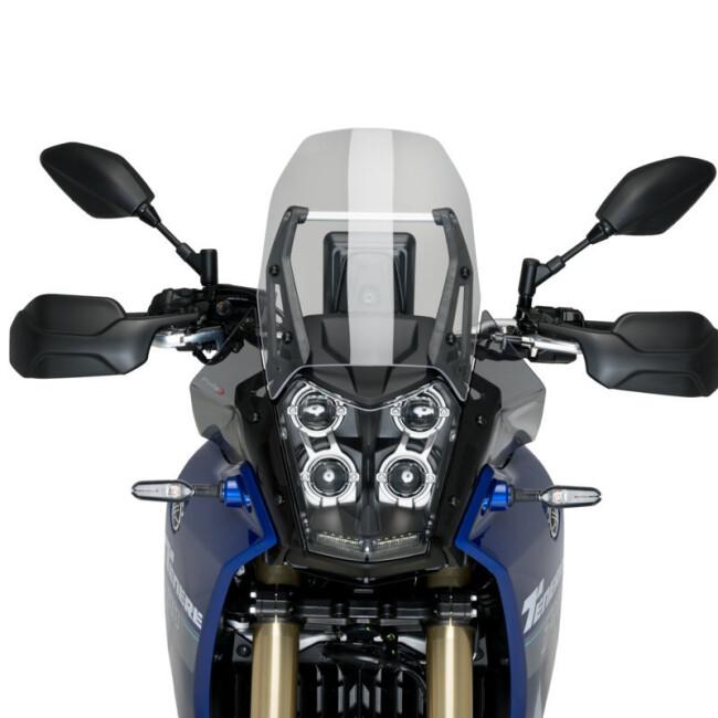 Puig プーチ フロント デフレクター (Extended Front Deflectors) カラー：ダークスモーク TENERE 700 EXPLORE EDITION EXTREME RALLY テネレ700 YAMAHA ヤマハ_1