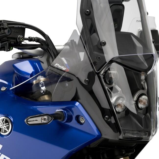 Puig プーチ フロント デフレクター (Extended Front Deflectors) カラー：スモーク TENERE 700 EXPLORE EDITION EXTREME RALLY テネレ700 YAMAHA ヤマハ 外装_4