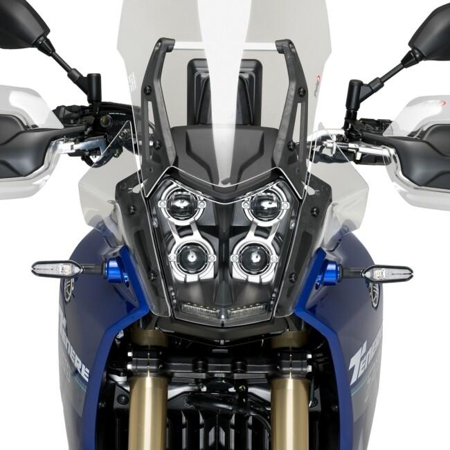 Puig プーチ フロント デフレクター (Extended Front Deflectors) カラー：スモーク TENERE 700 EXPLORE EDITION EXTREME RALLY テネレ700 YAMAHA ヤマハ 外装_5