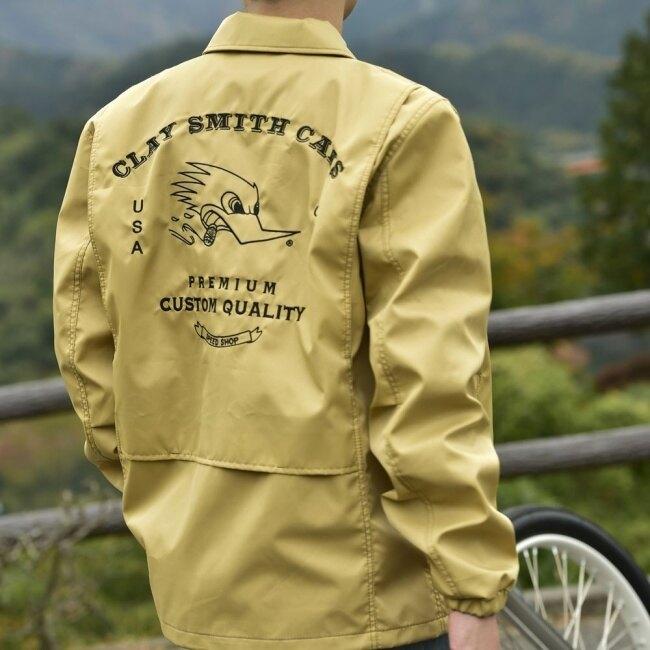 CLAY SMITHクレイスミスBLACKBIRDコーチジャケットM Clay Smith クレイスミス BLACKBIRD コーチジャケット サイズ：M