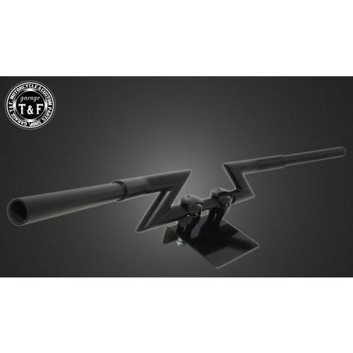 Garage T＆F ガレージ 極太Zバーハンドル カラー：ブラック YAMAHA 