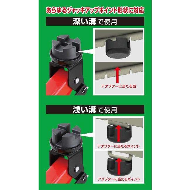 大橋産業 大橋産業:オオハシサンギョウ ジャッキアップ用アダプター プラス｜webike｜05