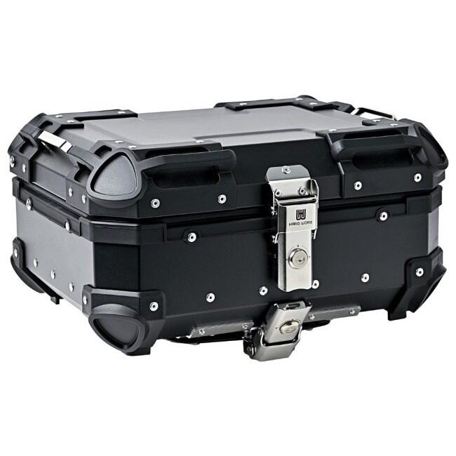 HARDWORX ハードワークス アルミトップケース 25L カラー：ブラック HONDA ホンダ SUZUKI スズキ BMW KTM トップケース・テールボックス 車体用バッグ・ケース | ブランド登録なし | 02