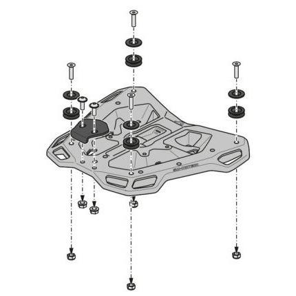 SW-MOTECH SWモテック STREET-RACK (ストリートラック) Z900RS SE CAFE KAWASAKI カワサキ リアキャリア 外装 | SW-MOTECH | 02