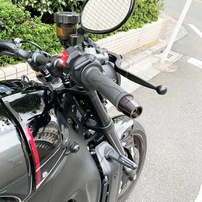 XSR900GP XSR900純正バーエンドミラー