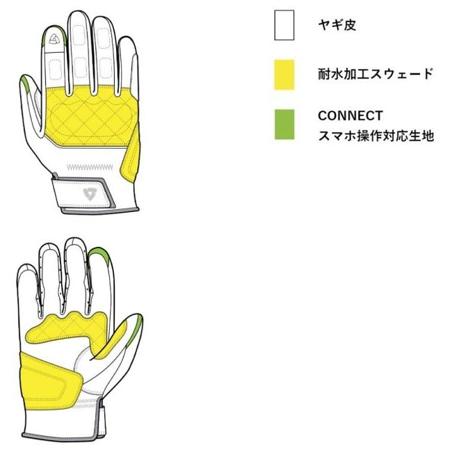REVIT レブイット トラッカー グローブ サイズ：XL レザーグローブ アパレル | ブランド登録なし | 06