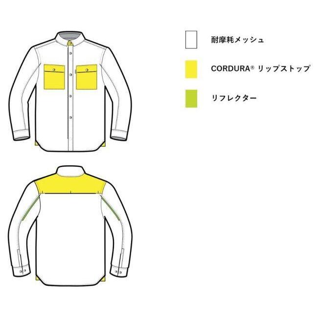 REVIT レブイット トレーサー エア 2 オーバーシャツ サイズ：L