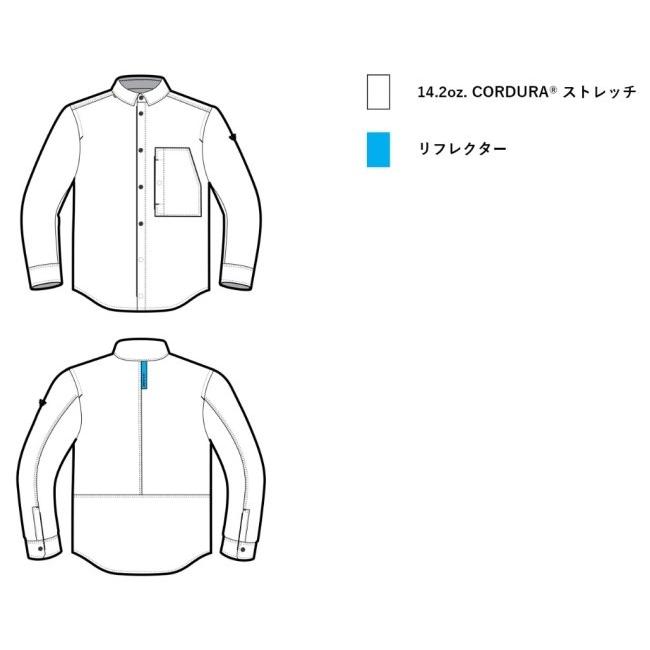 緊迫ウクライナ情勢 REVIT REVIT:レブイット エスモント オーバーシャツ サイズ：S