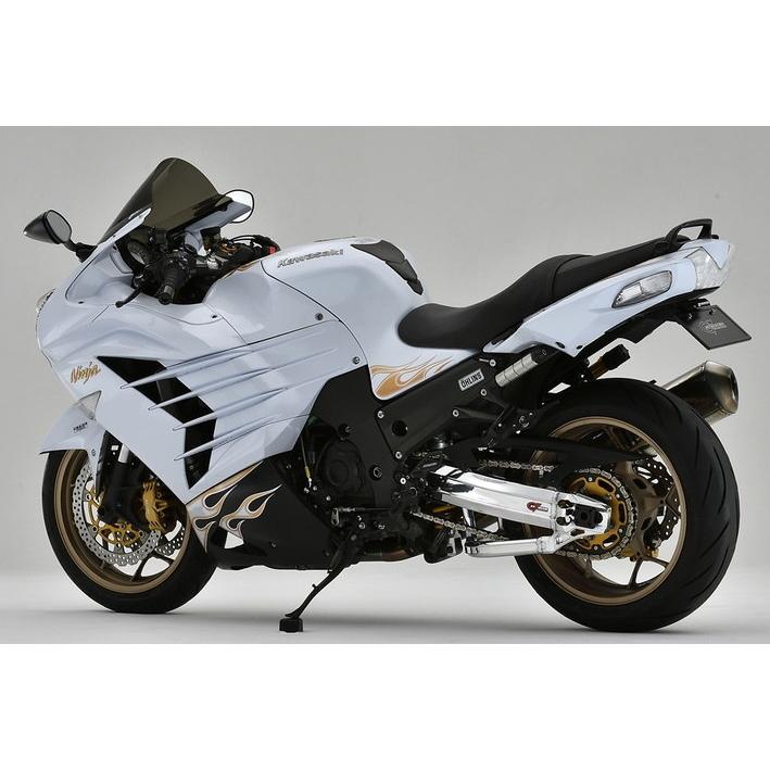 STRIKER ストライカー G-STRIKER スイングアーム パワーディメンション Type-S(スタビ付き) 半艶ブラック仕上げ ZX-14R KAWASAKI カワサキ 足回り | STRIKER