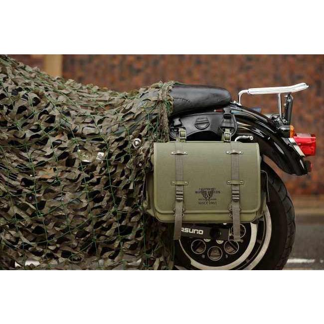 DEGNER（デグナー） NB-132ミリタリーテイストテキスタイルサドル