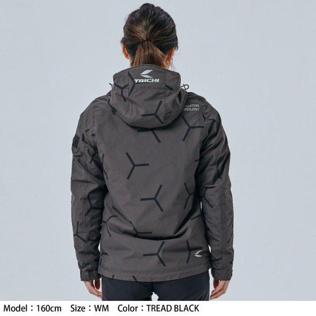 RS TAICHI モトレック ウインターパーカー　XXL デルタブラック　冬用 TAICHI 処分特価 秋冬モデル RSタイチ RSJ723 MOTOREK WINTER PARKA