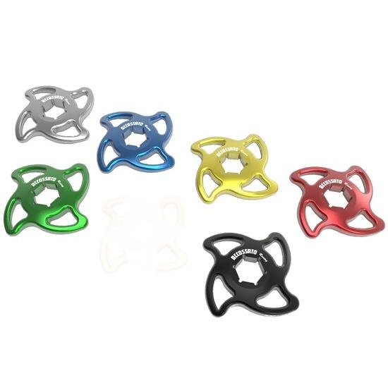 ACCOSSATO アコサット プリロードアジャスター カラー：レッド GSX-R 750 600 F4 ブルターレ 1000 R ZX-6 Z1000 CBR600 RR CBR1000 CB1000 サスペンション | ACCOSSATO