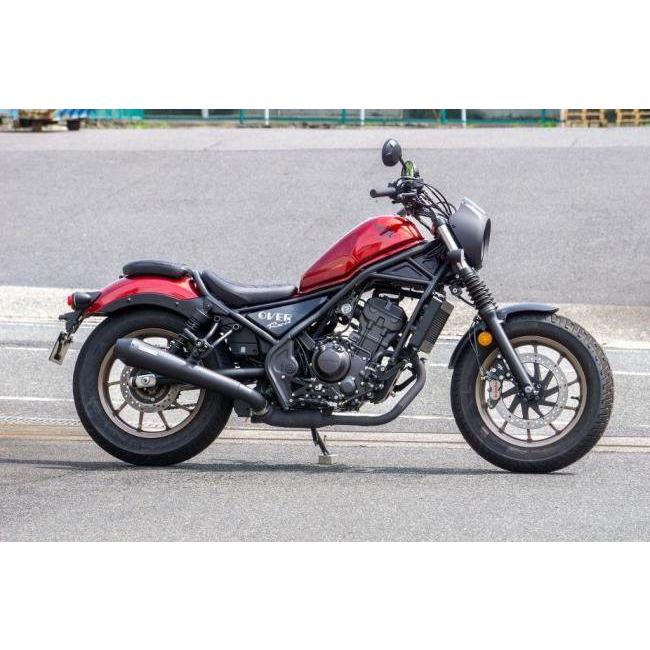 OVER オーヴァー SSメガホンスリップオンマフラー Rebel250 S Edition