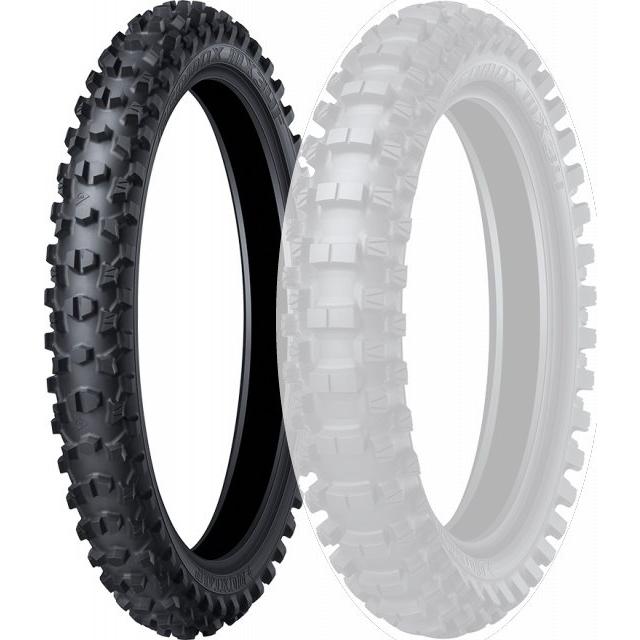 ミニモト用前後新品タイヤ : ダンロップ GEOMAX ダンロップ GEOMAX MX53 80/100-21 (バイク用タイヤ) 価格比較
