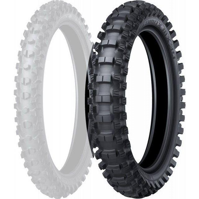 DUNLOP（ダンロップ） GEOMAX MX34 【80/100-12 41M WT】 ジオマックス