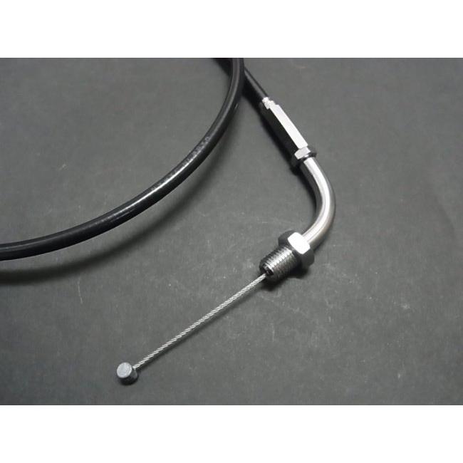 OUTLINE アウトライン 初期型用スロットルケーブル タイプ：STD長 GS750 SUZUKI スズキ スロットルワイヤー・アクセルワイヤー ハンドル周辺パーツ ハンドル | ブランド登録なし | 01