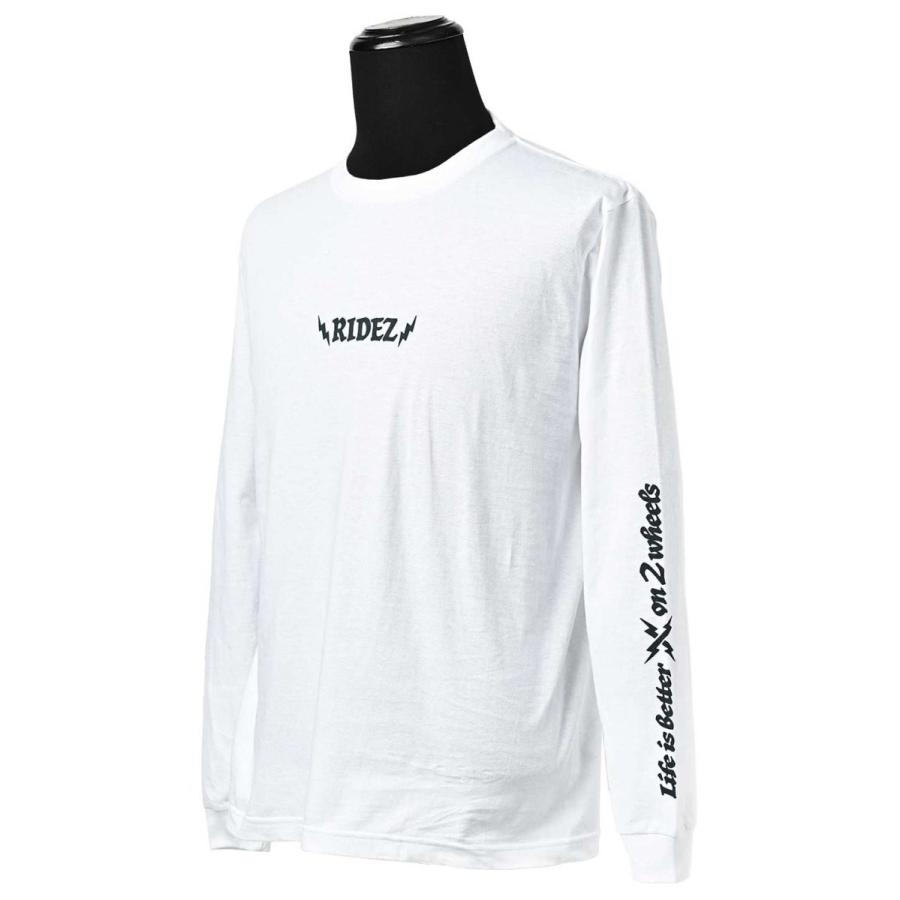 RIDEZ ライズ 2WHEELS ロングスリーブTシャツ サイズ：XL Tシャツ アパレル | RIDEZ（バイク）