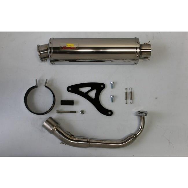 Realize (リアライズ)ステンレスマフラー JOG用　美品 REALIZE（リアライズ） 22Racing SUSステンレスマフラー JOG YAMAHA