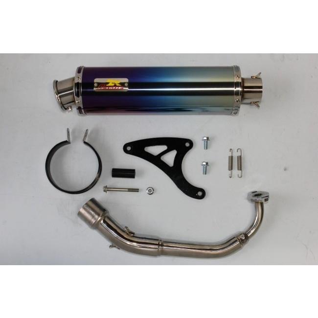 Realize リアライズ 22RacingTiチタンマフラー JOG YAMAHA ヤマハ フルエキゾーストマフラー マフラーの画像