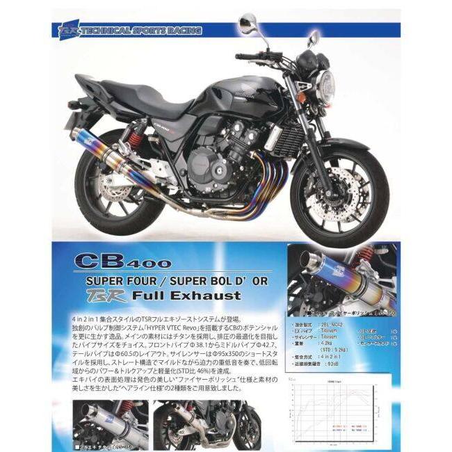 NC42 TSRフルエキ TSR テクニカルスポーツレーシング フルエキゾーストマフラー(Ver2) 4