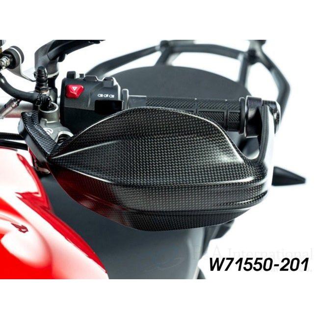 Wunderlich ワンダーリッヒ カーボンハンドプロテクター タイプ：左側 Multistrada V4 Pikes Peak Rally S DUCATI ドゥカティ ハンドガード・ナックルガードの画像