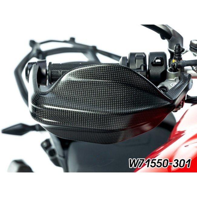 Wunderlich ワンダーリッヒ カーボンハンドプロテクター タイプ：右側 Multistrada V4 Pikes Peak Rally S DUCATI ドゥカティ ハンドガード・ナックルガードの画像