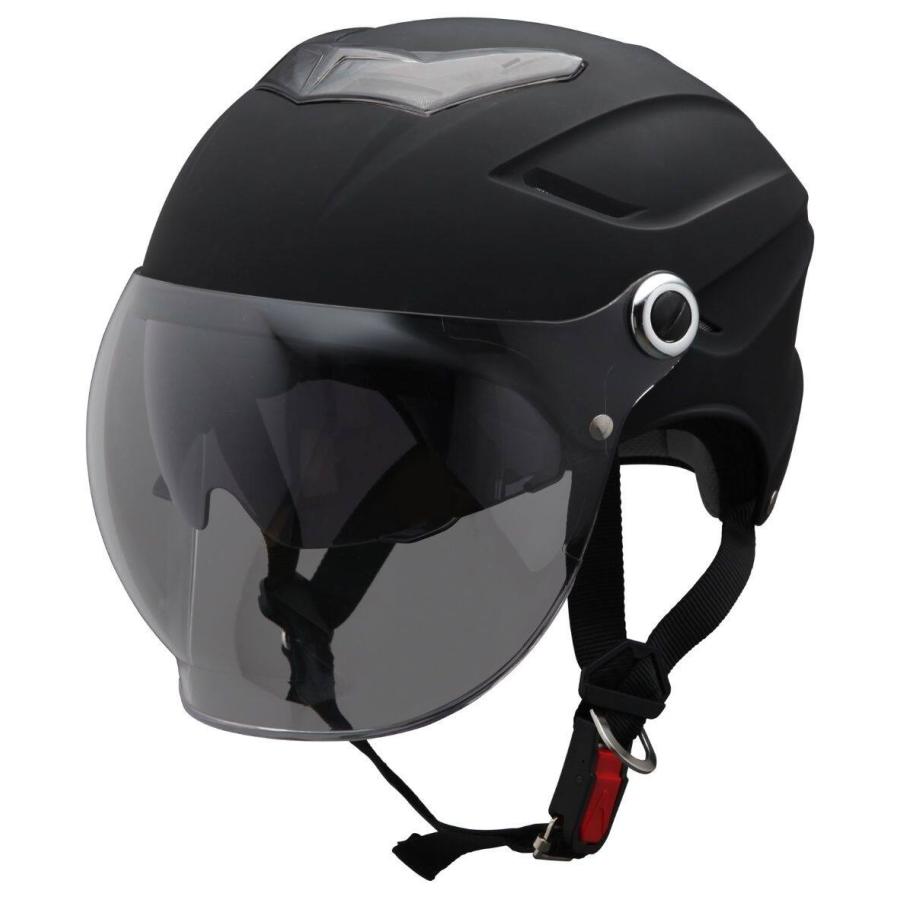 ユニカー工業 unicar インナーバイザー付ハーフヘルメット ジェット