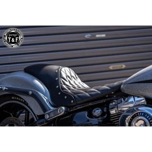 Garage T&F ガレージ スタッド付きガンファイターシート タイプ：ダイヤ ソフテイルブレイクアウト(FXSB) HARLEY-DAVIDSON ハーレーダビッドソン シート | Garage T＆F | 04