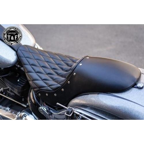 Garage T&F ガレージ スタッド付きガンファイターシート タイプ：ダイヤ ソフテイルブレイクアウト(FXSB) HARLEY-DAVIDSON ハーレーダビッドソン シート | Garage T＆F | 05