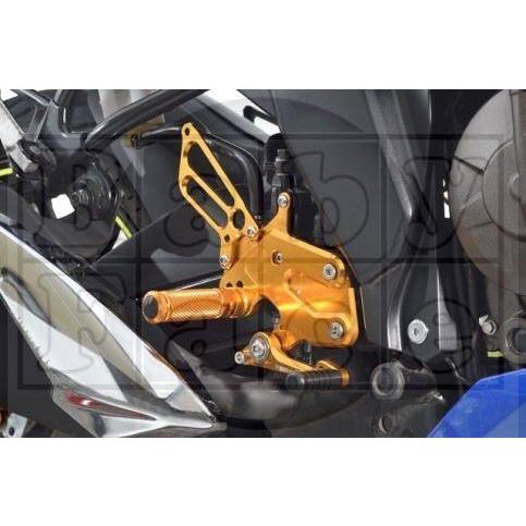 BABYFACE ベビーフェイス パフォーマンスステップキット カラー：ブラック GIXXER 250 SF250 SUZUKI スズキ バックステップ ステップ 足回り_1