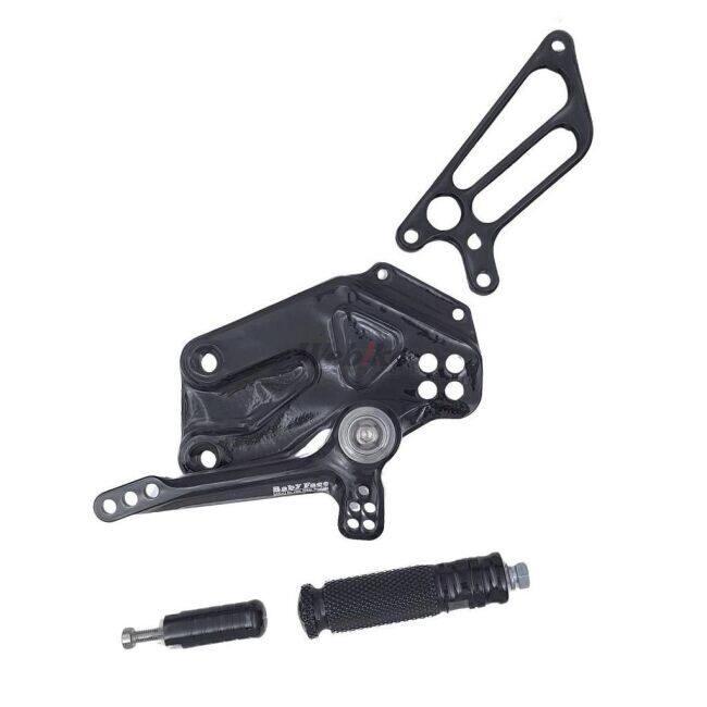 BABYFACE ベビーフェイス パフォーマンスステップキット カラー：ブラック GIXXER 250 SF250 SUZUKI スズキ バックステップ ステップ 足回り_4