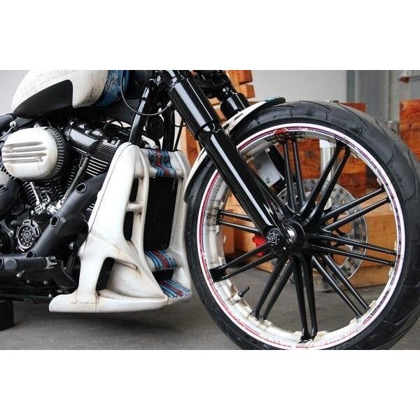 Cult-Werk カルトワーク Front Axle Cover All Softail HARLEY-DAVIDSON ハーレーダビッドソン その他アクスル関連オプション・補修部品 ホイール関連 足回りの画像