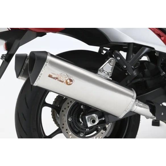 WestPower ウエストパワー スリップオンマフラー 政府認証 HAYABUSA