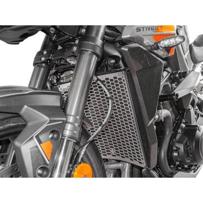 DUCABIKE (DBK) ドゥカバイク (ディービーケー) ラジエーターガード カラー：シルバー STREETTRIPLE 765S 765R 765RS 765 MOTO2 EDITION TRIUMPH トライアンフ | ブランド登録なし | 04