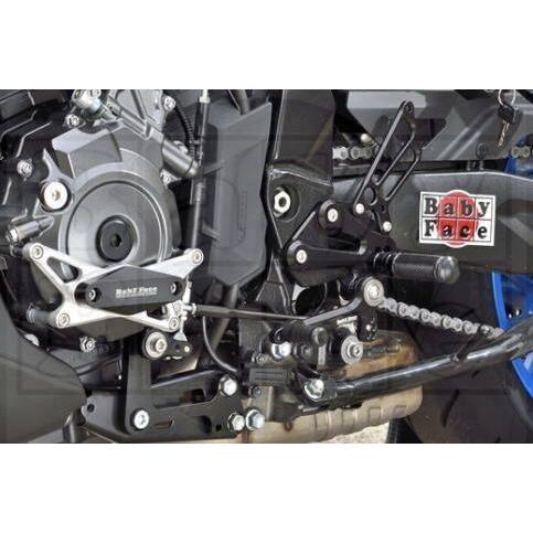 BABYFACE ベビーフェイス パフォーマンスステップキット タイプ：ブラック GSX8S GSX-8R SUZUKI スズキ バックステップ ステップ 足回り | babyface