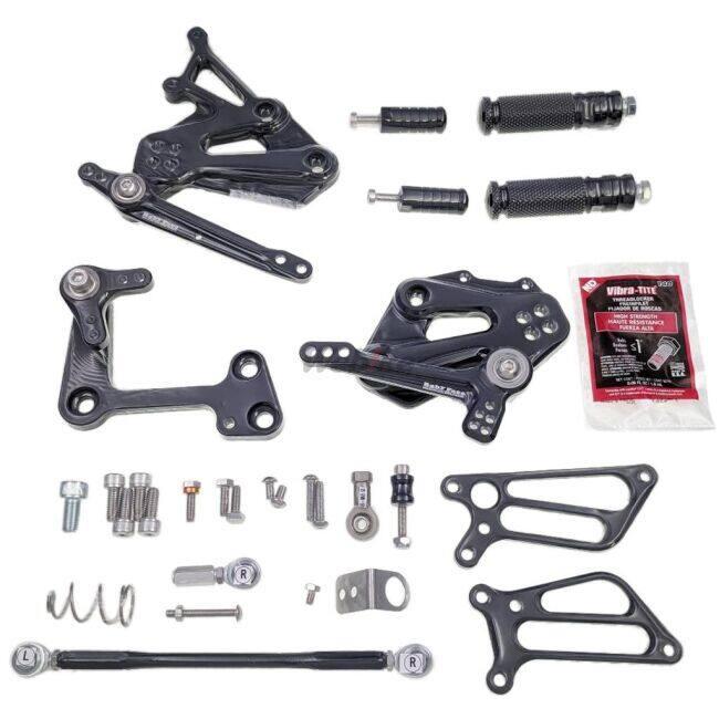 BABYFACE ベビーフェイス パフォーマンスステップキット タイプ：ブラック GSX8S GSX-8R SUZUKI スズキ バックステップ ステップ 足回り | babyface | 01