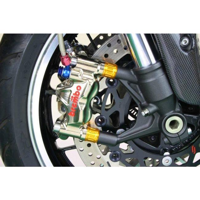 POSH Faith ポッシュ フェイス キャリパーアダプターT20 カラー：ゴールド Z900RS CAFE KAWASAKI カワサキ キャリパーサポート・ブラケット ブレーキの画像