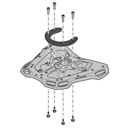 SW-MOTECH SWモテック STREET-RACK (ストリートラック) V100MANDELLO S
