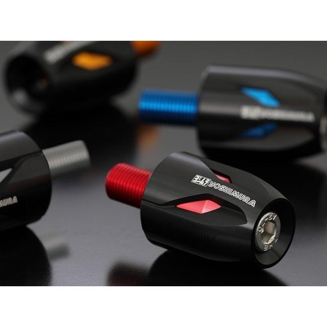 YOSHIMURA ヨシムラ ハンドルバーエンド High Line スズキ汎用 M12 カラー：レッド Hayabusa GSX-R1000 GSX-R1000R GSX-8S GSX-8R  SUZUKI スズキ バーエンド | ヨシムラ | 05