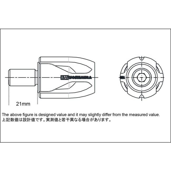 YOSHIMURA ヨシムラ ハンドルバーエンド High Line スズキ汎用 M12 カラー：レッド Hayabusa GSX-R1000 GSX-R1000R GSX-8S GSX-8R  SUZUKI スズキ バーエンド | ヨシムラ | 07
