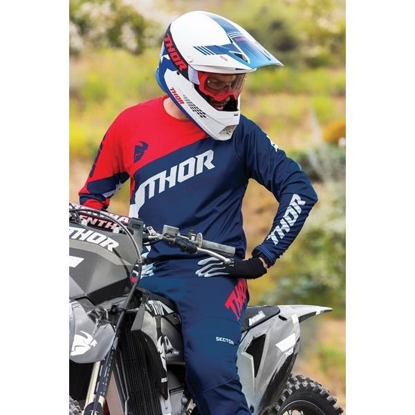 THOR ソアー ジャージ THOR／24 SECTOR CHECKER サイズ：L オフロードジャージ オフロードバイクウェア アパレル | THOR（バイク） | 02