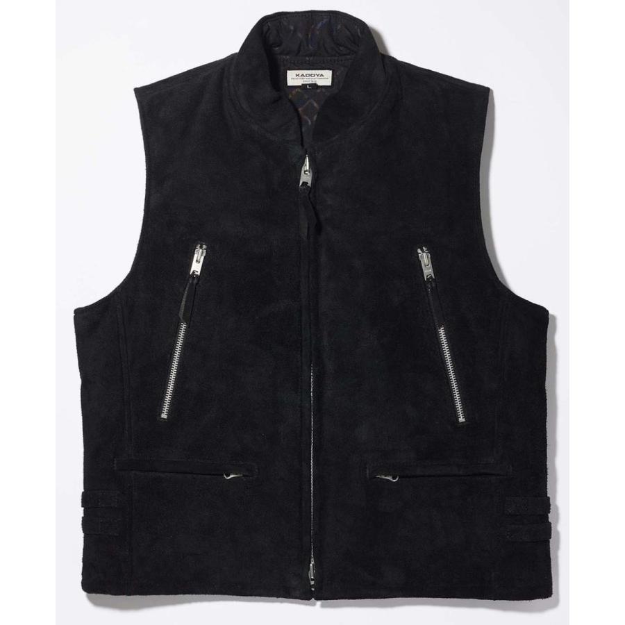 カドヤ KADOYA 【ALTER KEIS】RIDERS DOWN VEST ライダース
