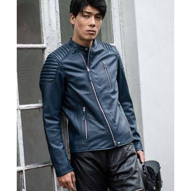 KADOYA カドヤ 【K’S LEATHER＆K’S PRODUCT】FENNEL-2 タックロールライダースジャケット サイズ：L レザージャケット ジャケット アパレル | カドヤ | 17
