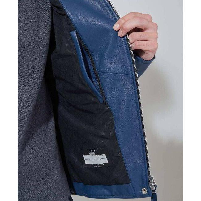 KADOYA カドヤ 【K’S LEATHER＆K’S PRODUCT】FENNEL-2 タックロールライダースジャケット サイズ：L レザージャケット ジャケット アパレル | カドヤ | 09