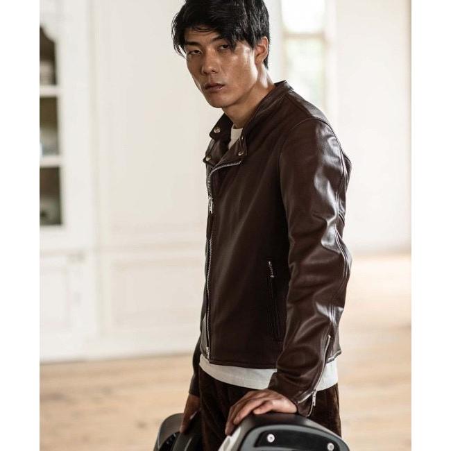 K'S LEATHER K'S PRODUCT レザーライダースジャケット カドヤ（KADOYA） 【K'S LEATHER＆K'S PRODUCT】TSWR-GS タイト