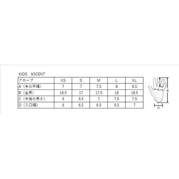 ANSWER アンサー ASCENT MXグローブ PRIX【キッズ】 サイズ：XL オフロードグローブ オフロードバイクウェア アパレル | ブランド登録なし | 02