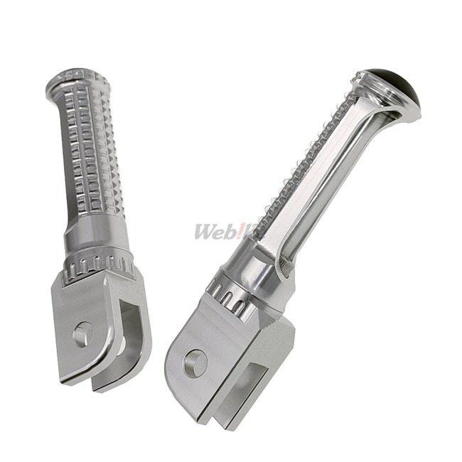 ACTIVE アクティブ ステップバー(ライダー側) カラー：シルバー HAYABUSA GSX1300R SV650 GSX-S1000 GSX-S1000F GSX-S750 SV650X GSR400 GLADIUS400 ステップ | ACTIVE | 04