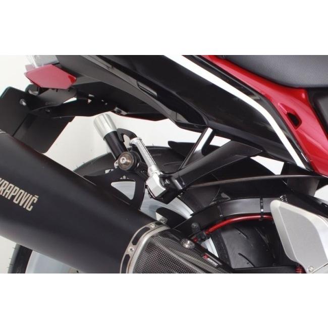 ACTIVE アクティブ ステップバー(タンデム側) カラー：シルバー HAYABUSA GSX-S1000GT SUZUKI スズキ ステップバー ステップ 足回り | ACTIVE | 01